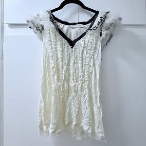 VALENTINO Vintage Beaded T-shirt Couture